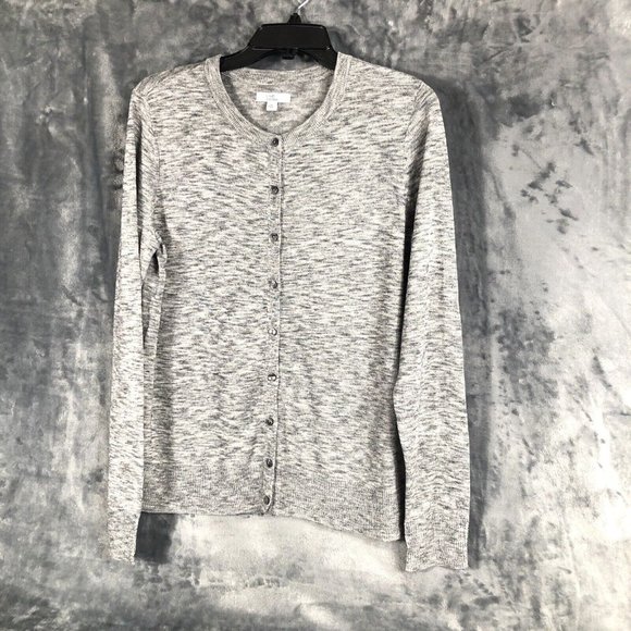 Croft and Barrow Woman's Cardigan Sweater Size Medium Long Sleeve Button Up - Picture 1 of 10